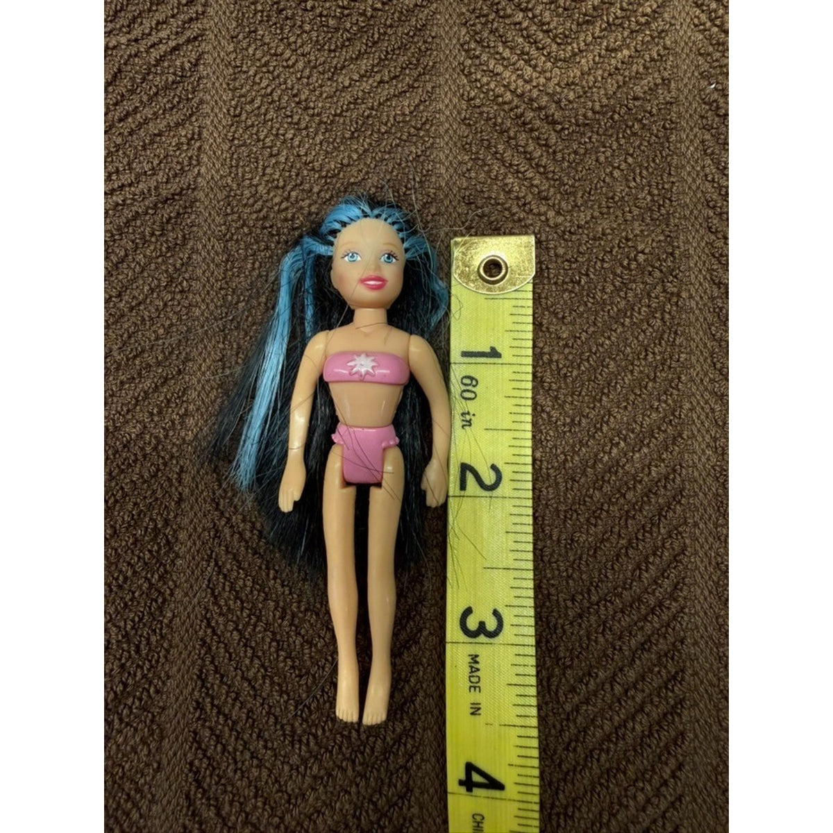 18 Pc Polly Pocket Dolls Vintage 2000's with Brushable hair 3.75" tall