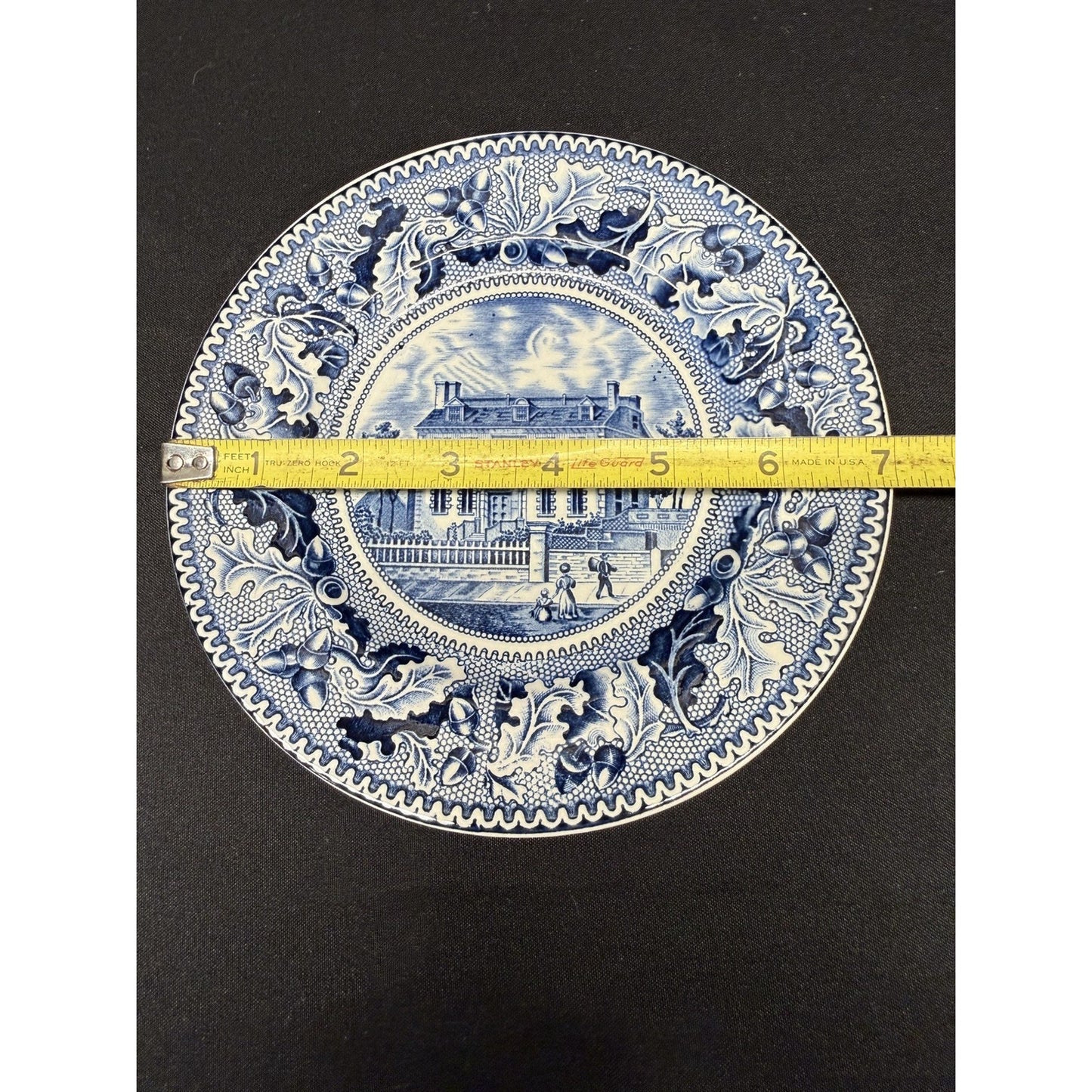 (6) Johnson’s Bros. Historic America Boston Hancock House 7” salad Plate VTG