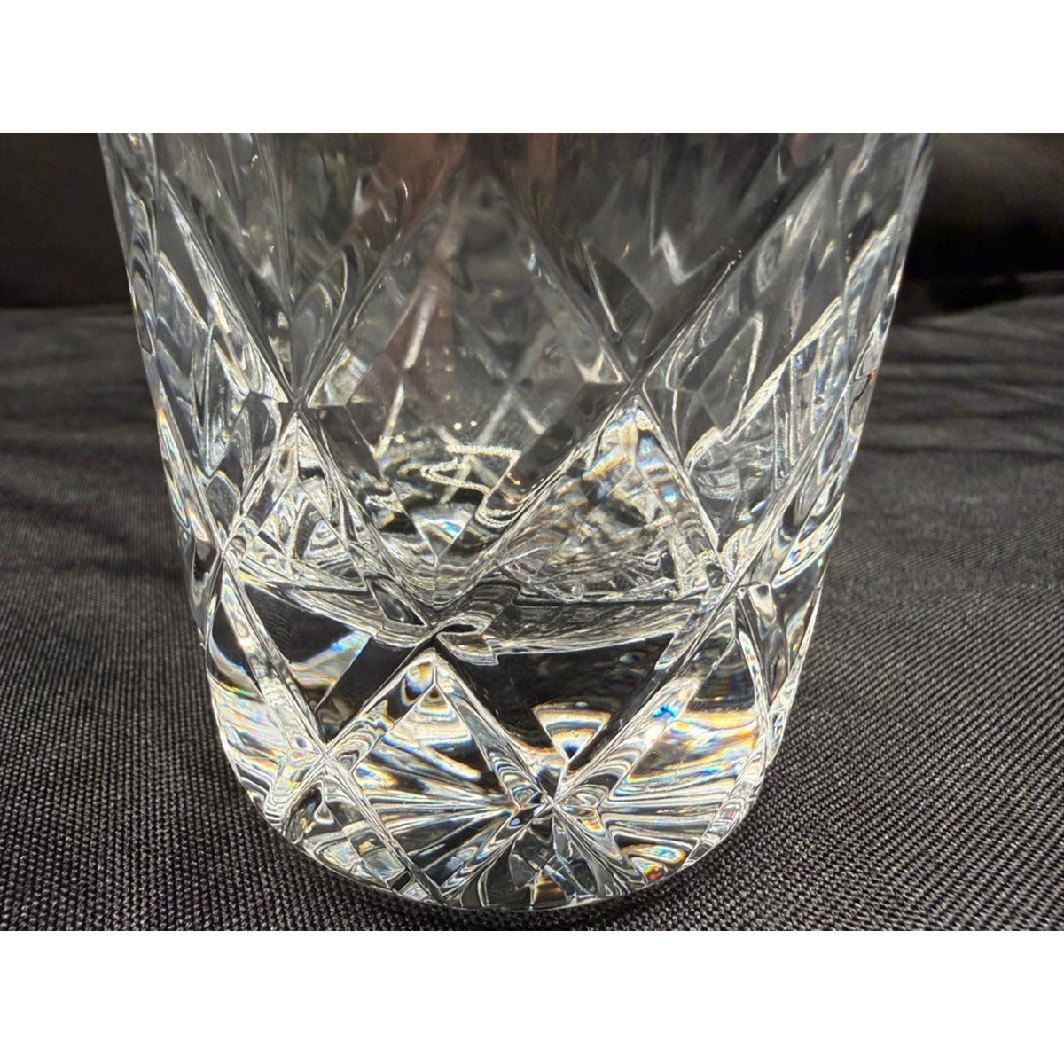 Set of 4 Galway Longford Crystal 5.25" Tall Glasses/Tumblers Clear Vintage