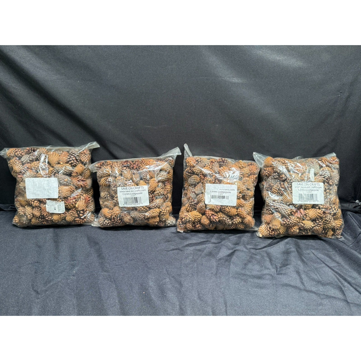 2 lbs Christmas 1-2 Inch Small Brown Pine Cones Thanksgiving Crafts Wreaths 3QTS