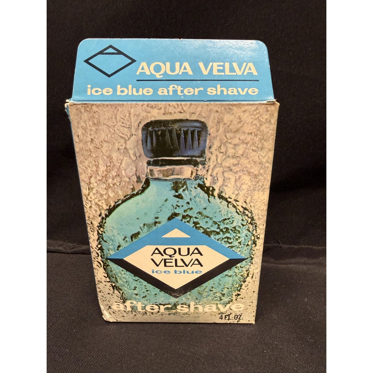 Vintage Aqua Velva Ice Blue Mens After Shave JB Williams 4 oz New Open Box
