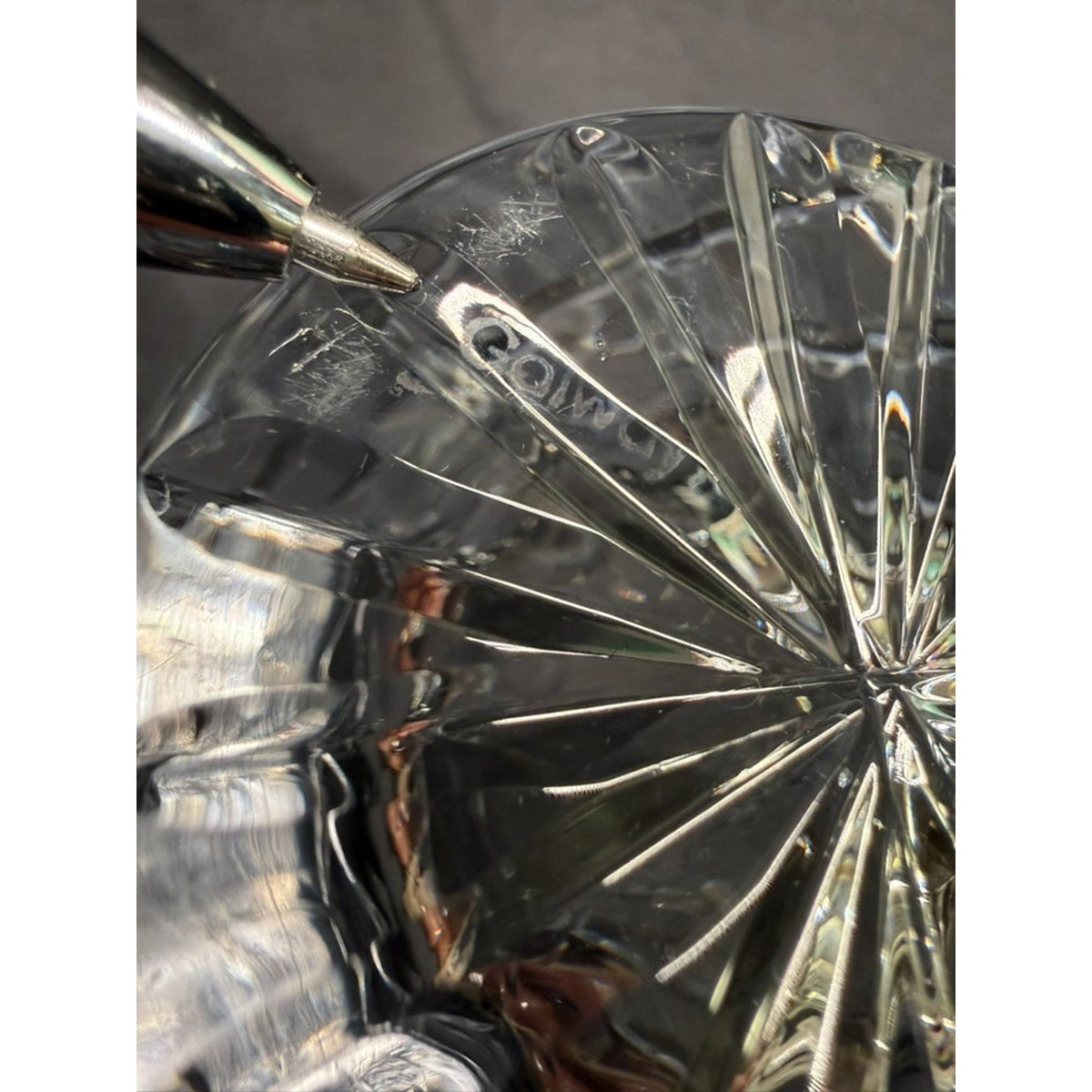 Set of 4 Galway Longford Crystal 5.25" Tall Glasses/Tumblers Clear Vintage