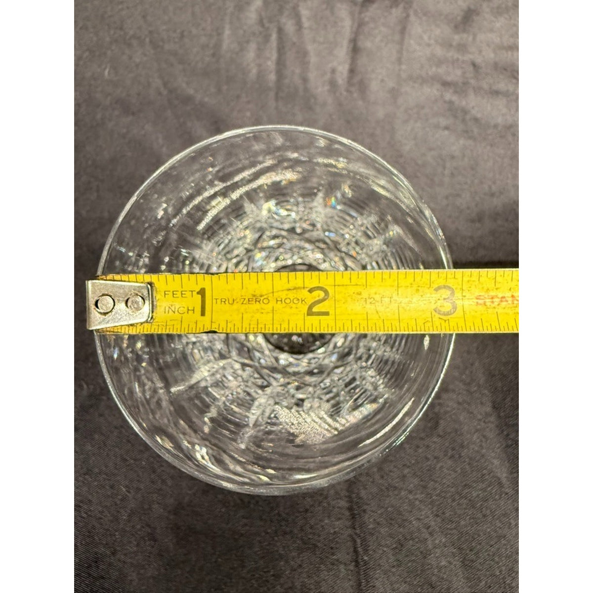 Set of 4 Galway Longford Crystal 5.25" Tall Glasses/Tumblers Clear Vintage