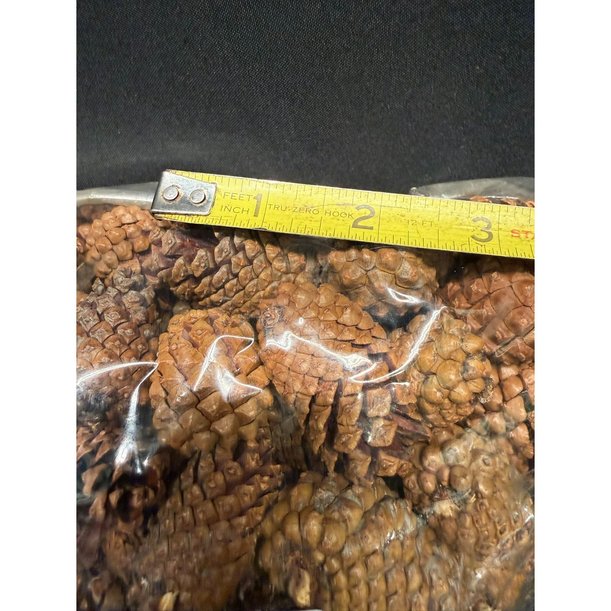 2 lbs Christmas 1-2 Inch Small Brown Pine Cones Thanksgiving Crafts Wreaths 3QTS