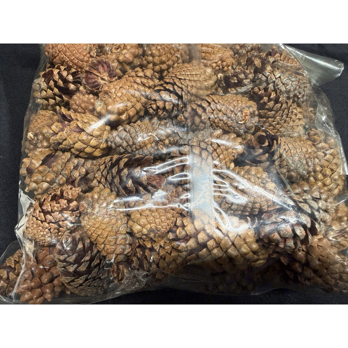 2 lbs Christmas 1-2 Inch Small Brown Pine Cones Thanksgiving Crafts Wreaths 3QTS
