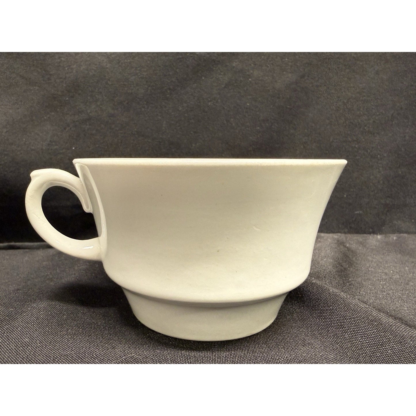 Arabia Blue Ribbon Suomi Striped White & Blue Tea Espresso Cups Set Of 4 Finland