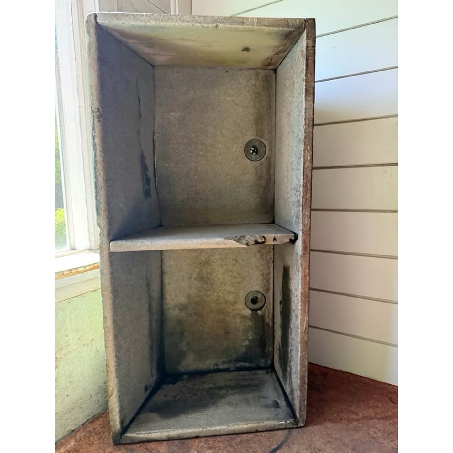 Antique alberene soapstone double bay sink rustic farmhouse architectural salvage