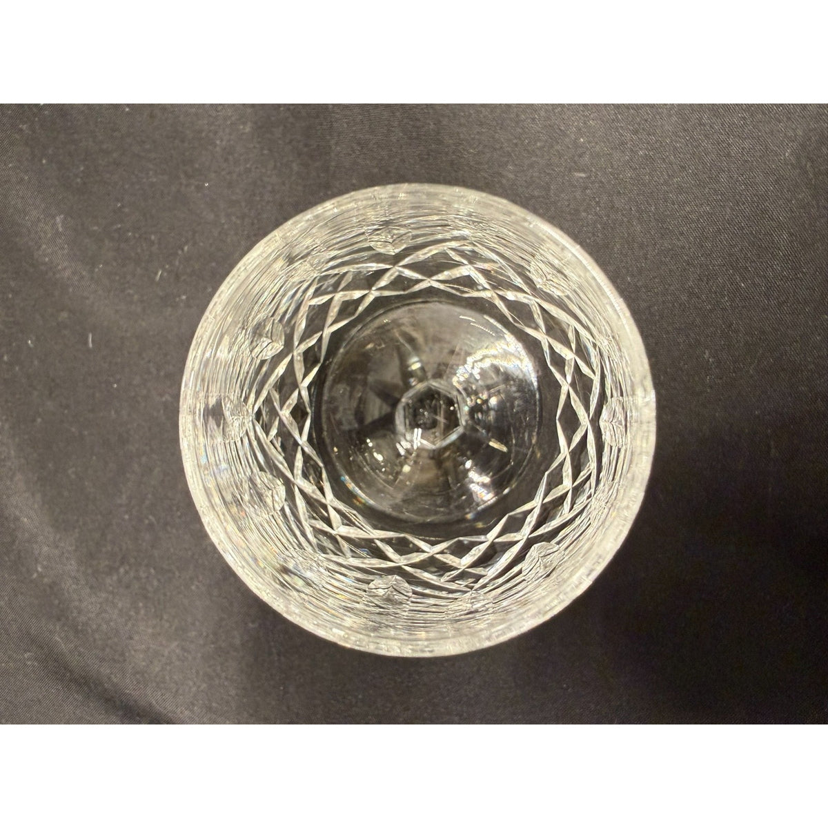 Set Of 6 Waterford Crystal Lismore Brandy Snifter Glasses Small goblets 4.5" VTG
