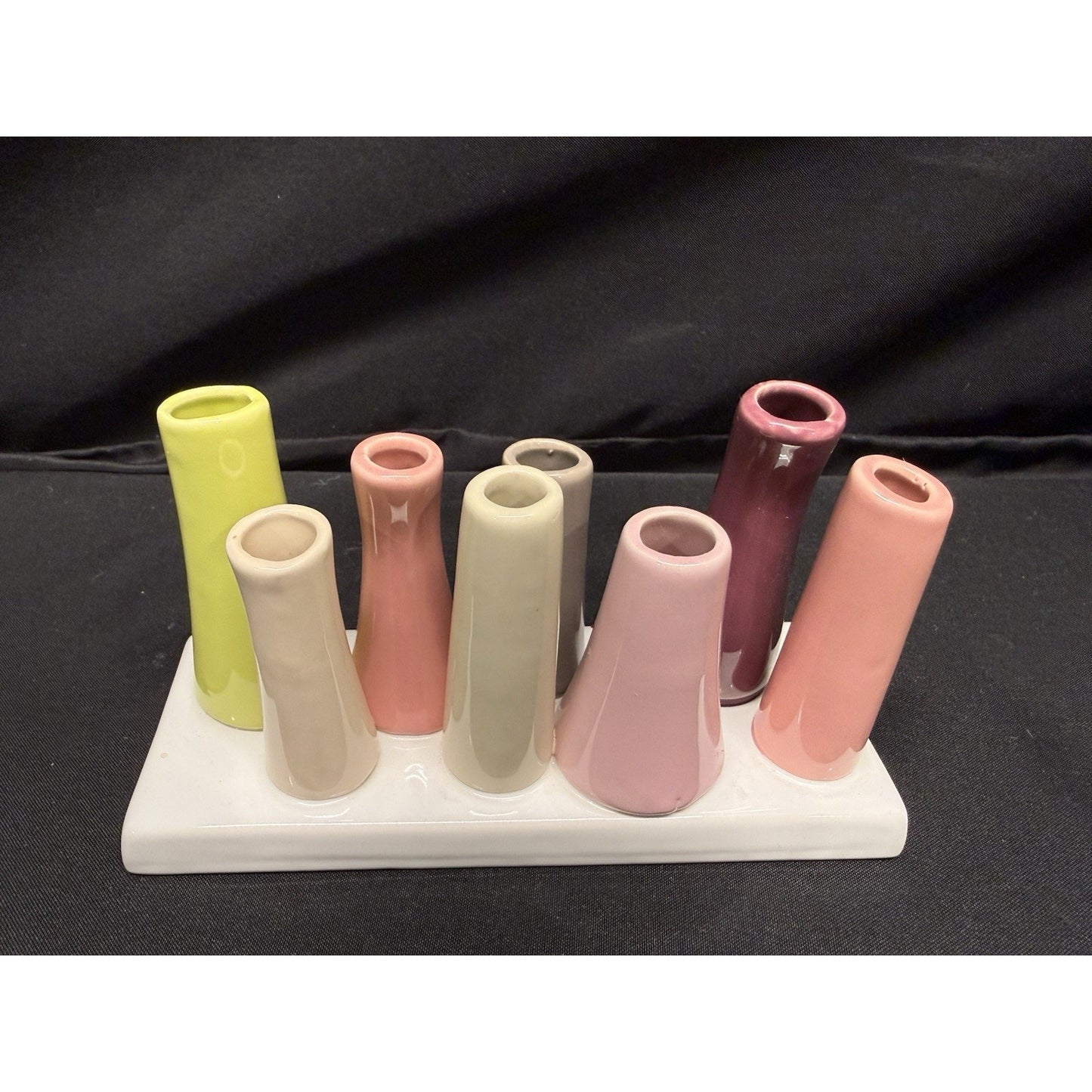 Chive Pooley Ceramic Flower Bud Vase 8 Mini Vases Propagate Plants Spring Pink