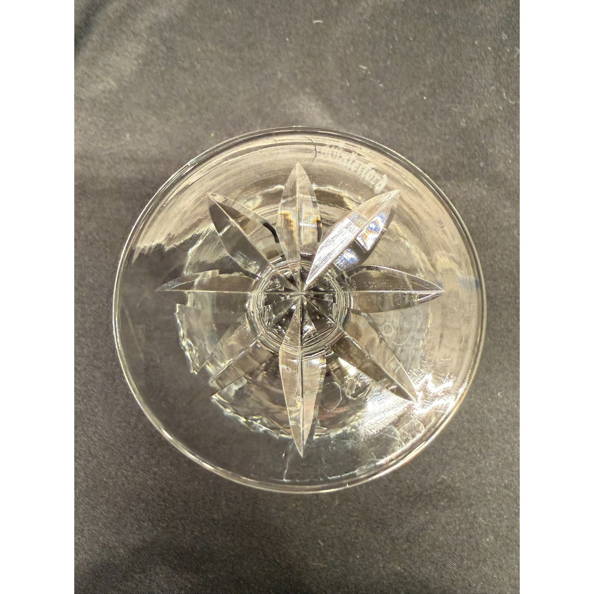 Set Of 6 Waterford Crystal Lismore Brandy Snifter Glasses Small goblets 4.5" VTG