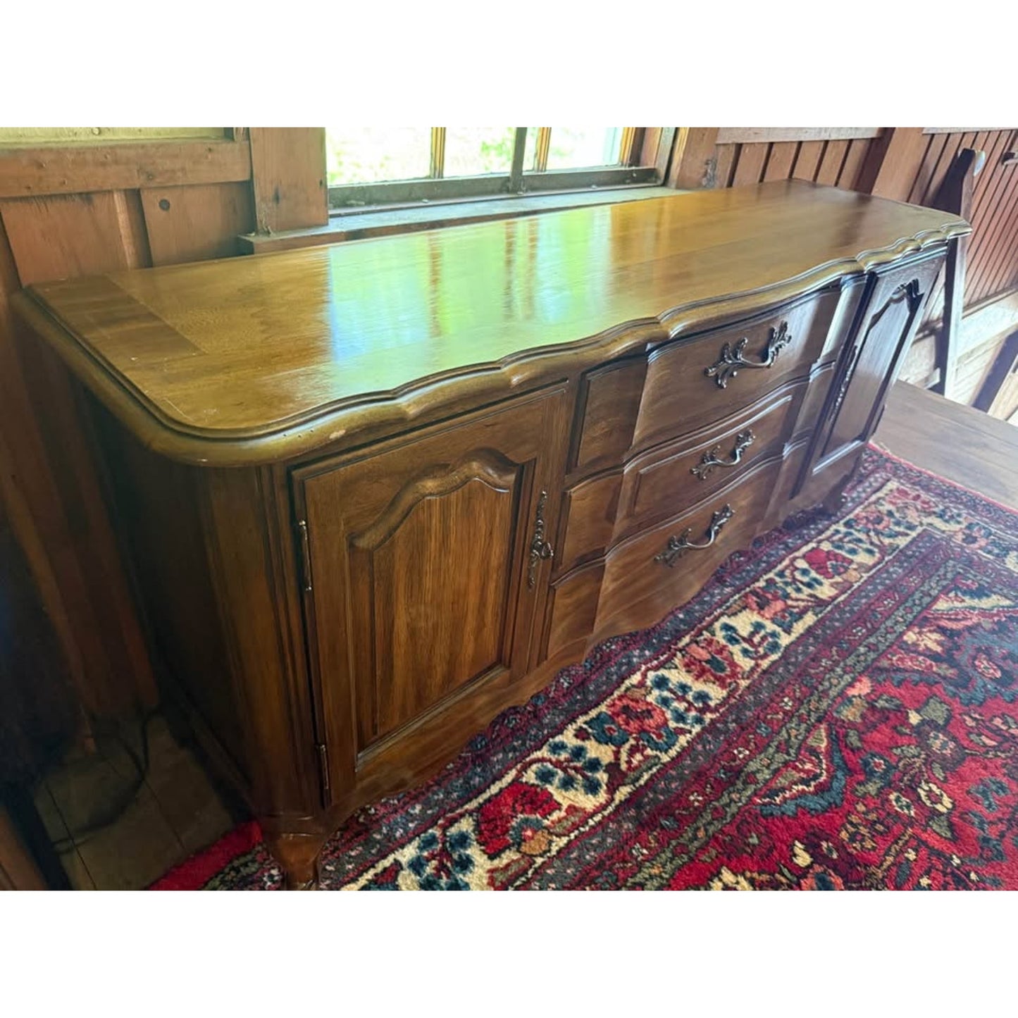 Antique cabinet/china cabinet base/entertainment center