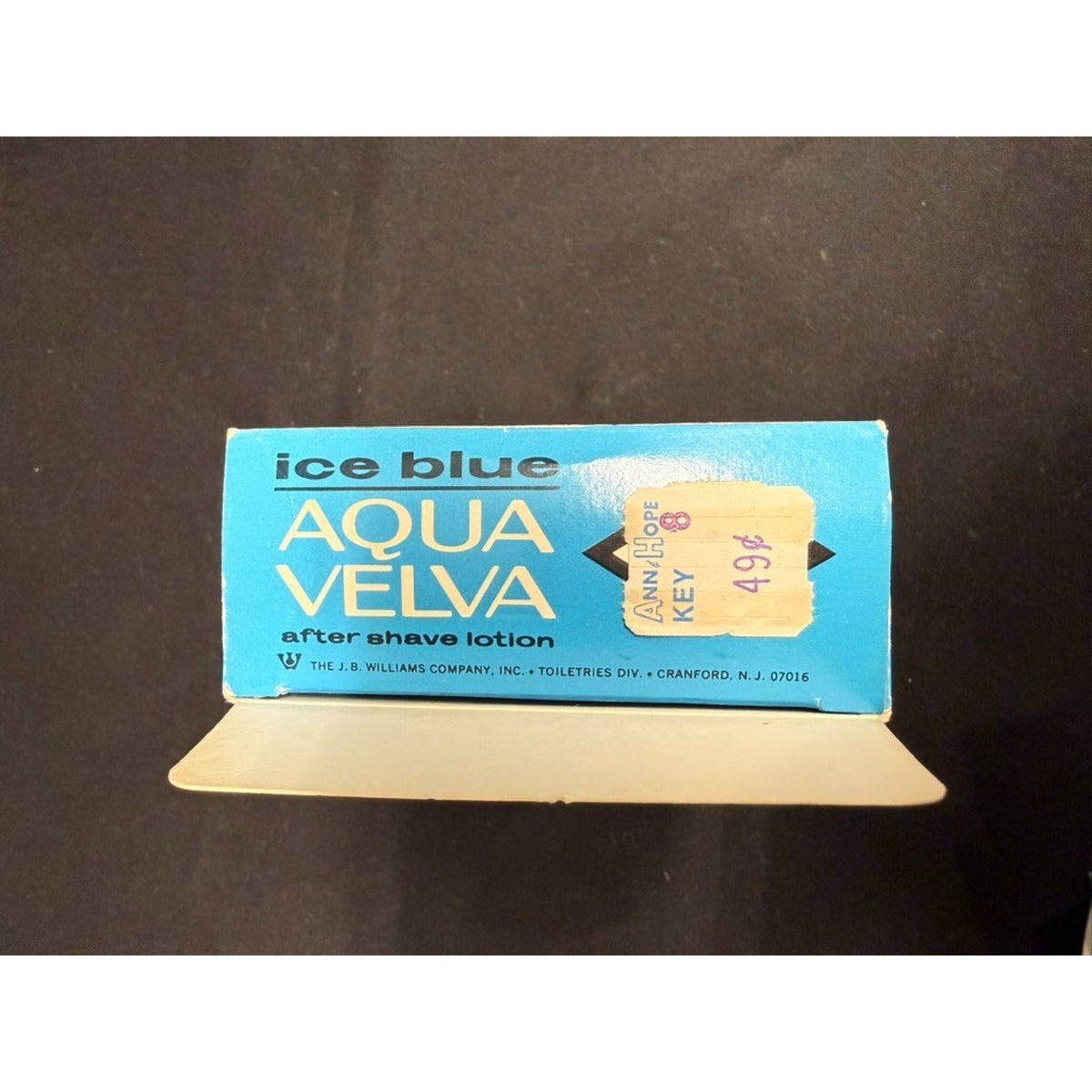 Vintage Aqua Velva Ice Blue Mens After Shave JB Williams 4 oz New Open Box