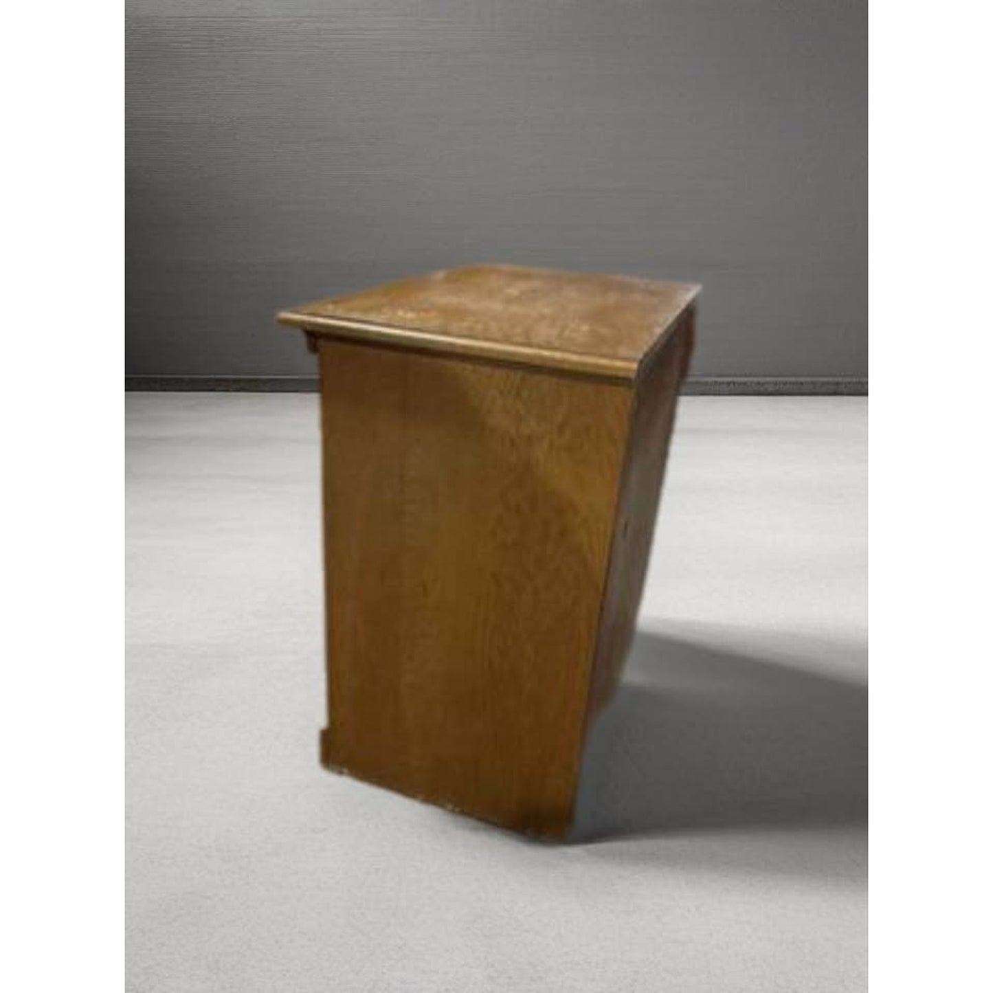 Oak entertainment center/microwave cart / storage cabinet