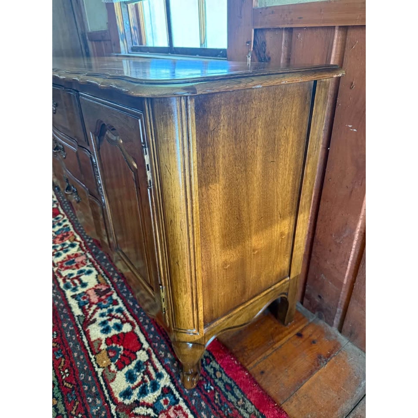 Antique cabinet/china cabinet base/entertainment center