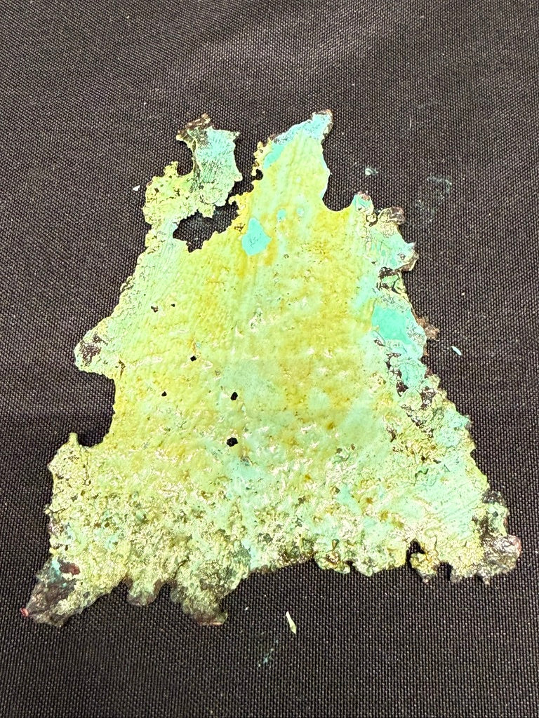 Copper Splash sculpture small Copper Specimen 3.5 inch mineral/ metal decor piece