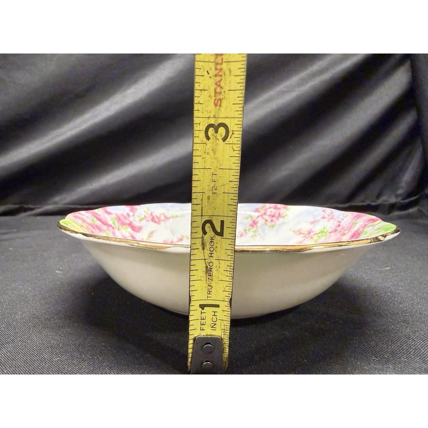 8 Royal Albert England Blossom Time 6” Soup Cereal Bowls Scalloped Rim Pink VTG