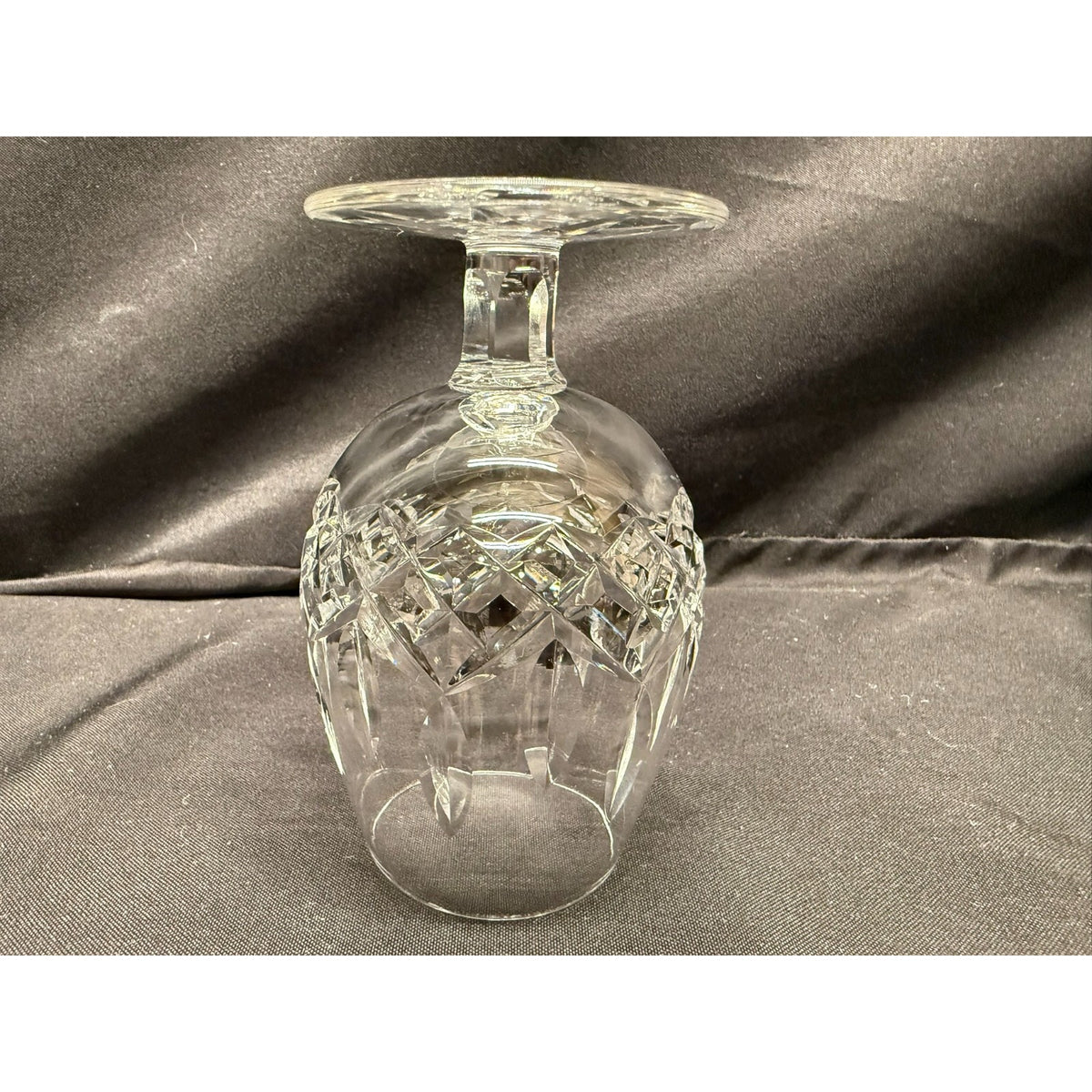 Set Of 6 Waterford Crystal Lismore Brandy Snifter Glasses Small goblets 4.5" VTG