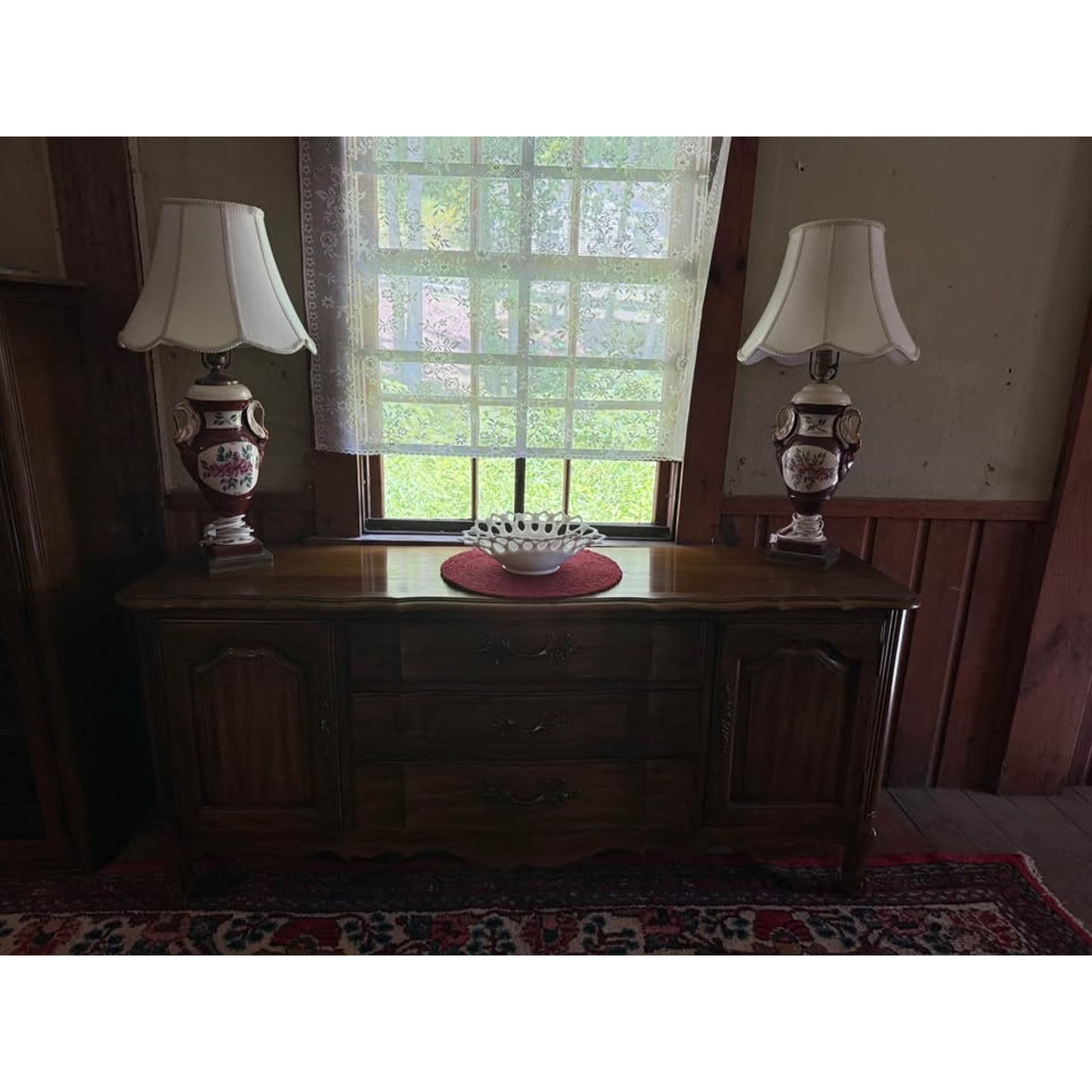 Antique cabinet/china cabinet base/entertainment center