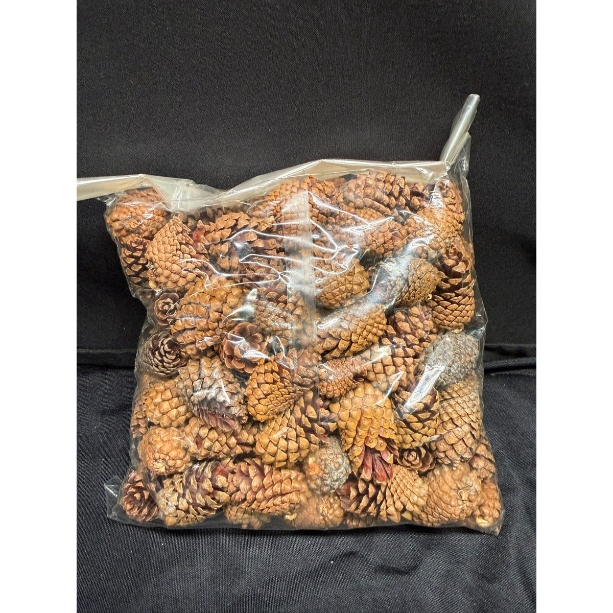 2 lbs Christmas 1-2 Inch Small Brown Pine Cones Thanksgiving Crafts Wreaths 3QTS