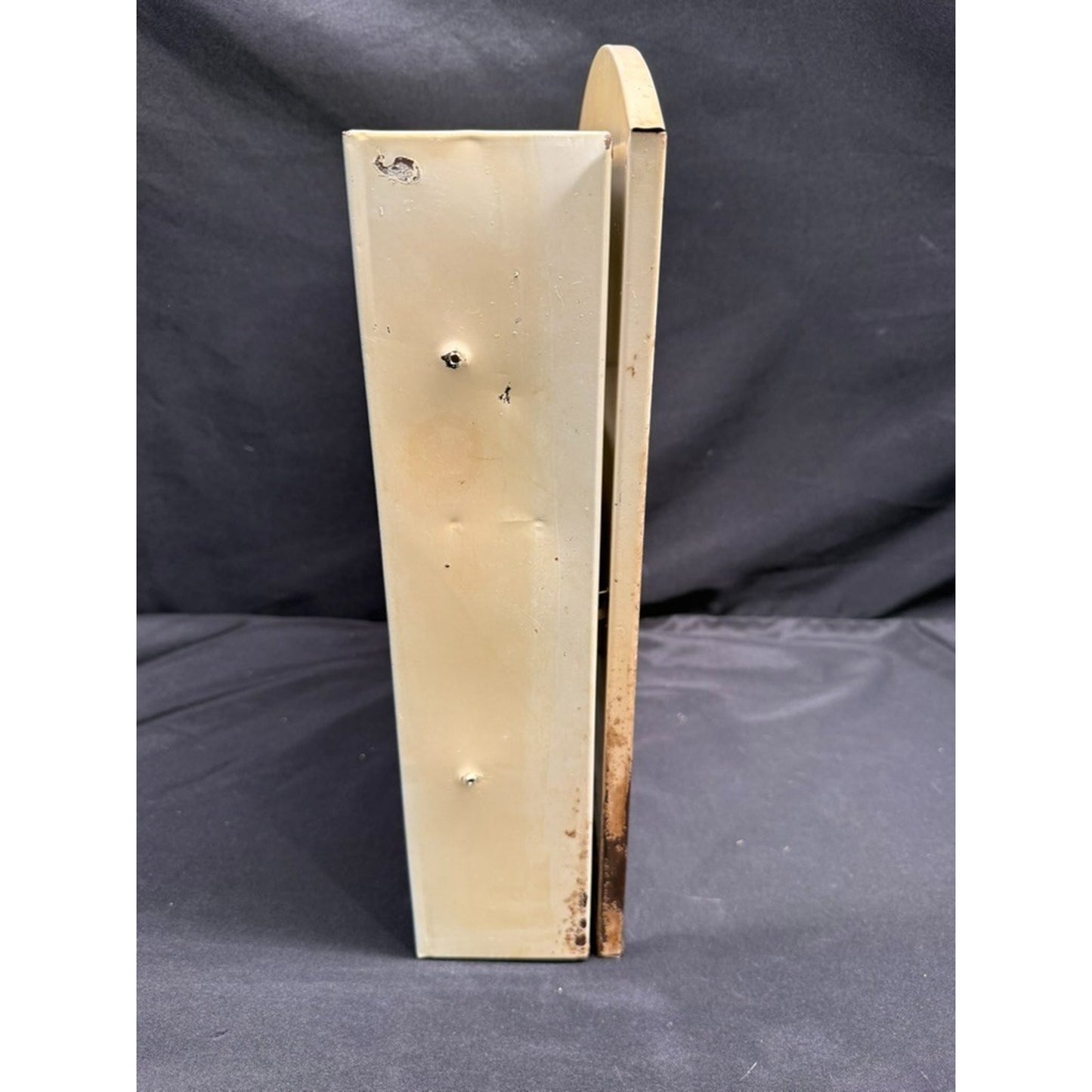 Vintage 1950's metal medicine cabinet with mirror wall mount farmhouse art deco