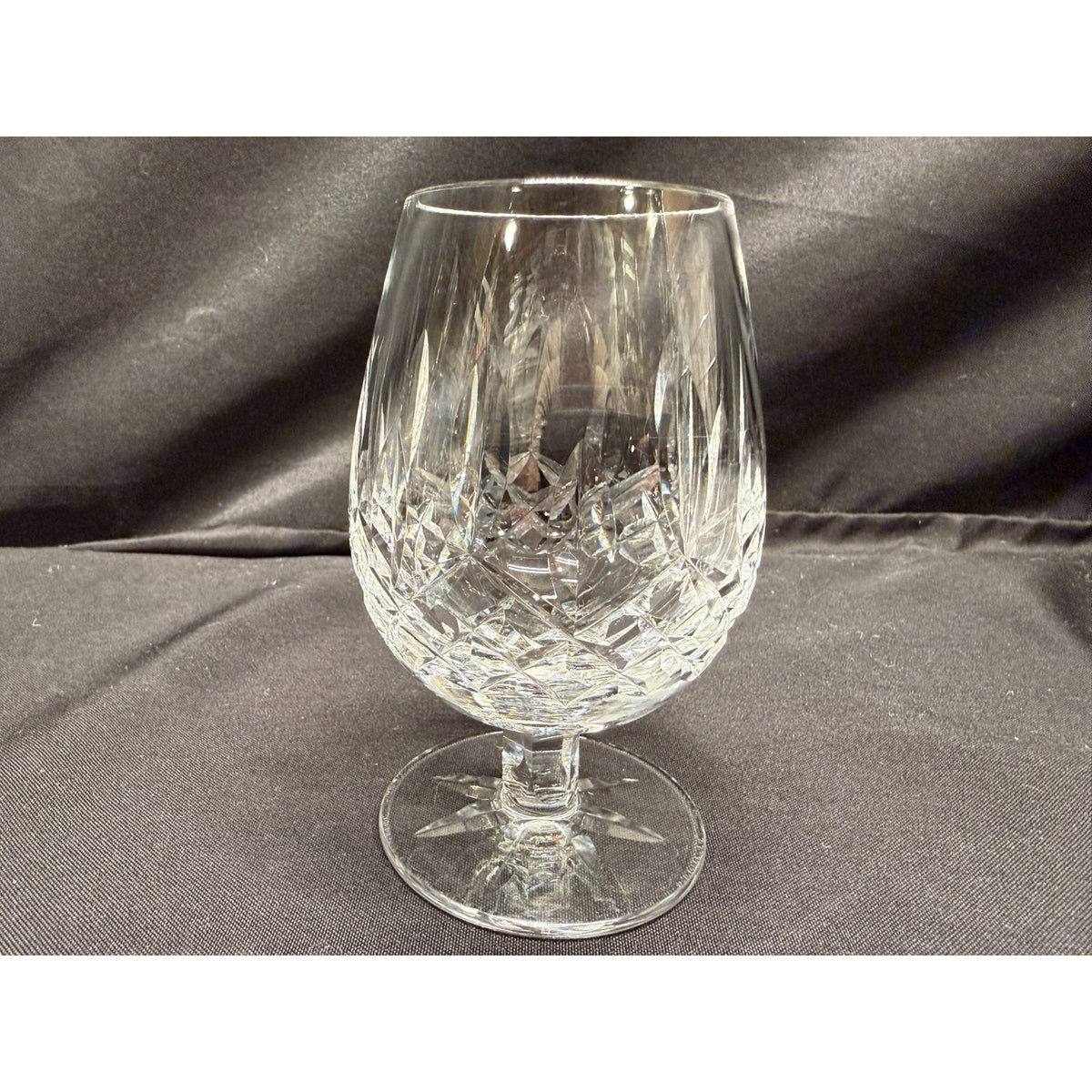 Set Of 6 Waterford Crystal Lismore Brandy Snifter Glasses Small goblets 4.5" VTG