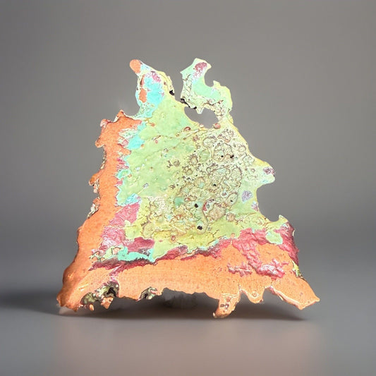 Copper Splash sculpture small Copper Specimen 3.5 inch mineral/ metal decor piece