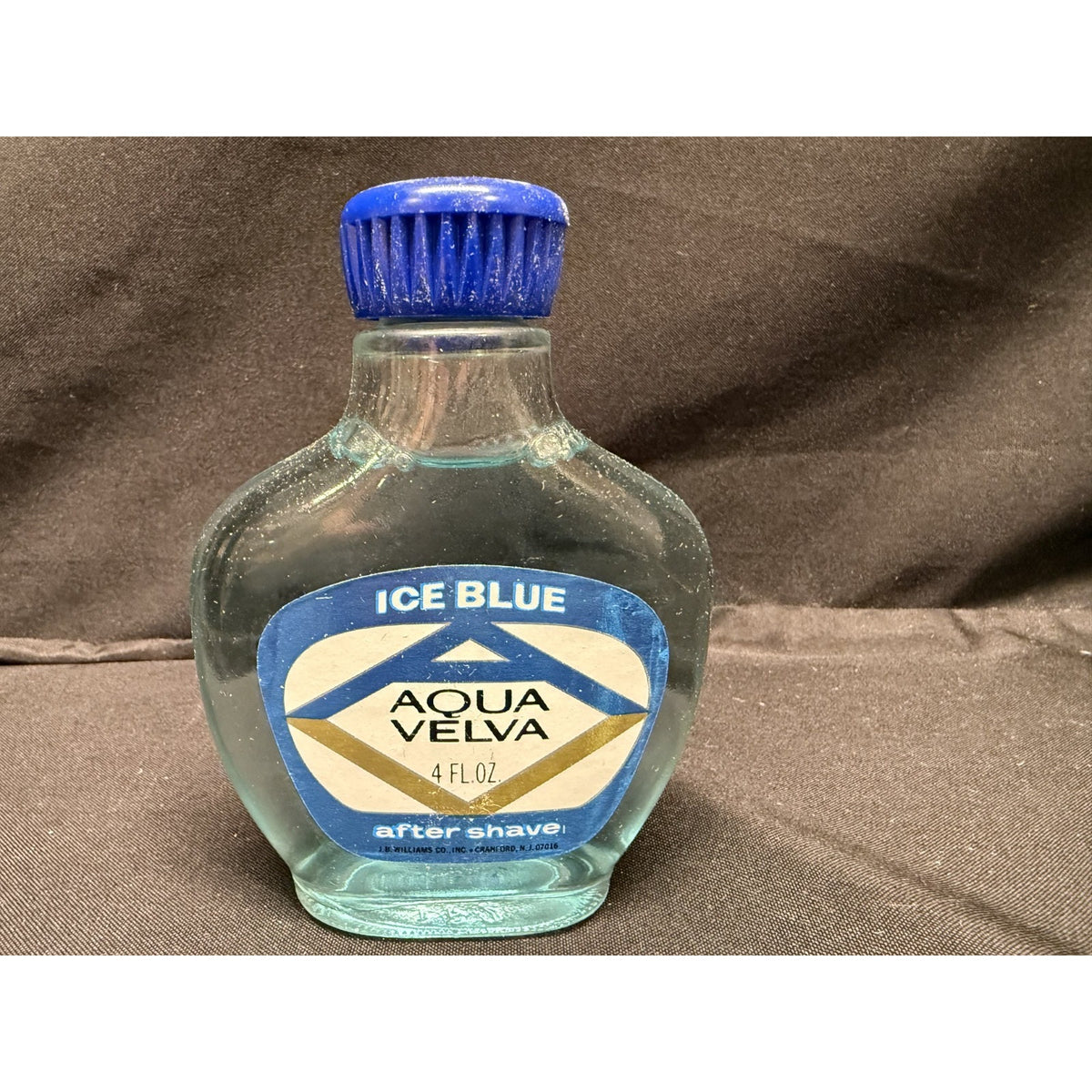 Vintage Aqua Velva Ice Blue Mens After Shave JB Williams 4 oz New Open Box