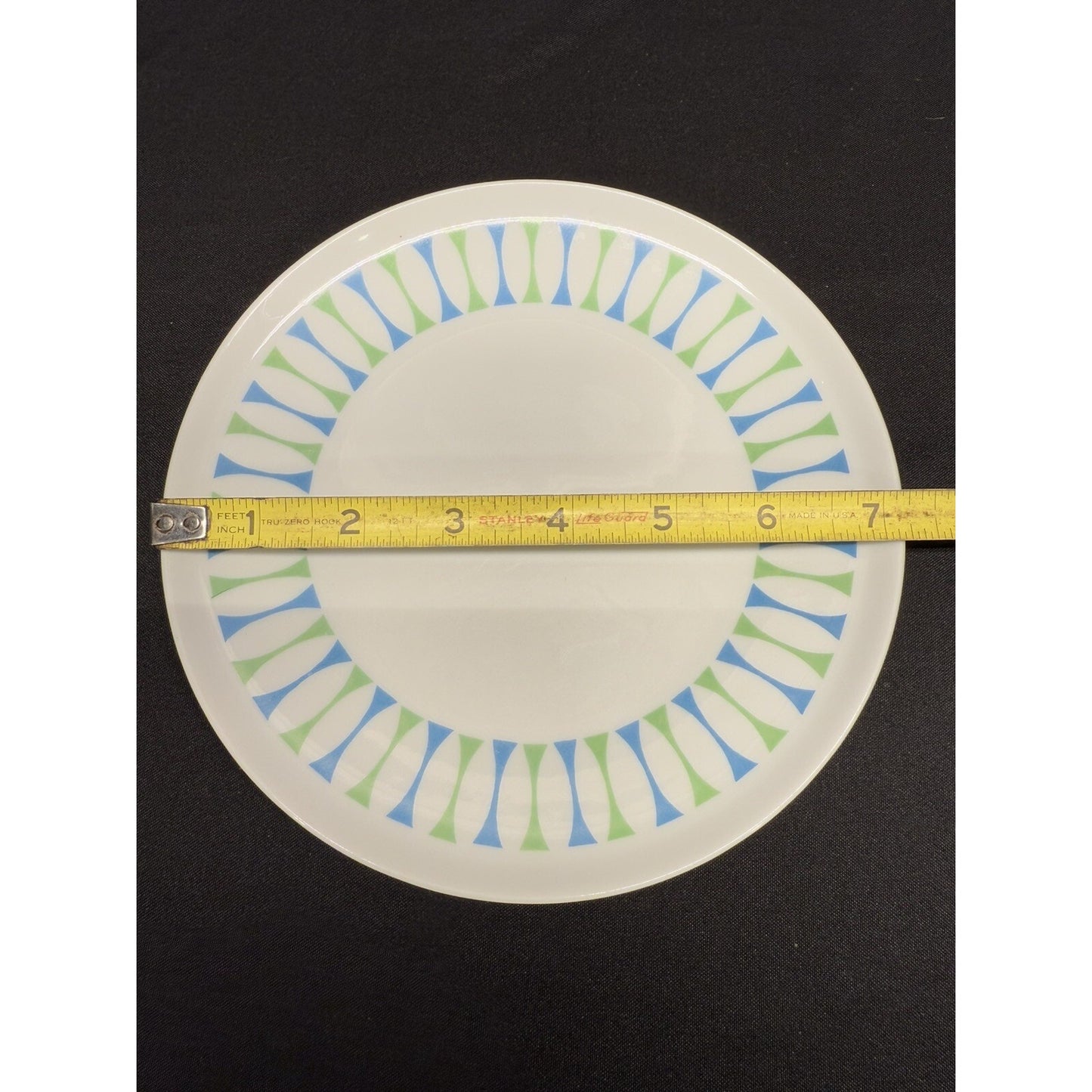 Set 4 Contempri Jackson International Paul McCobb Bread Plates 7.25” Blue Green