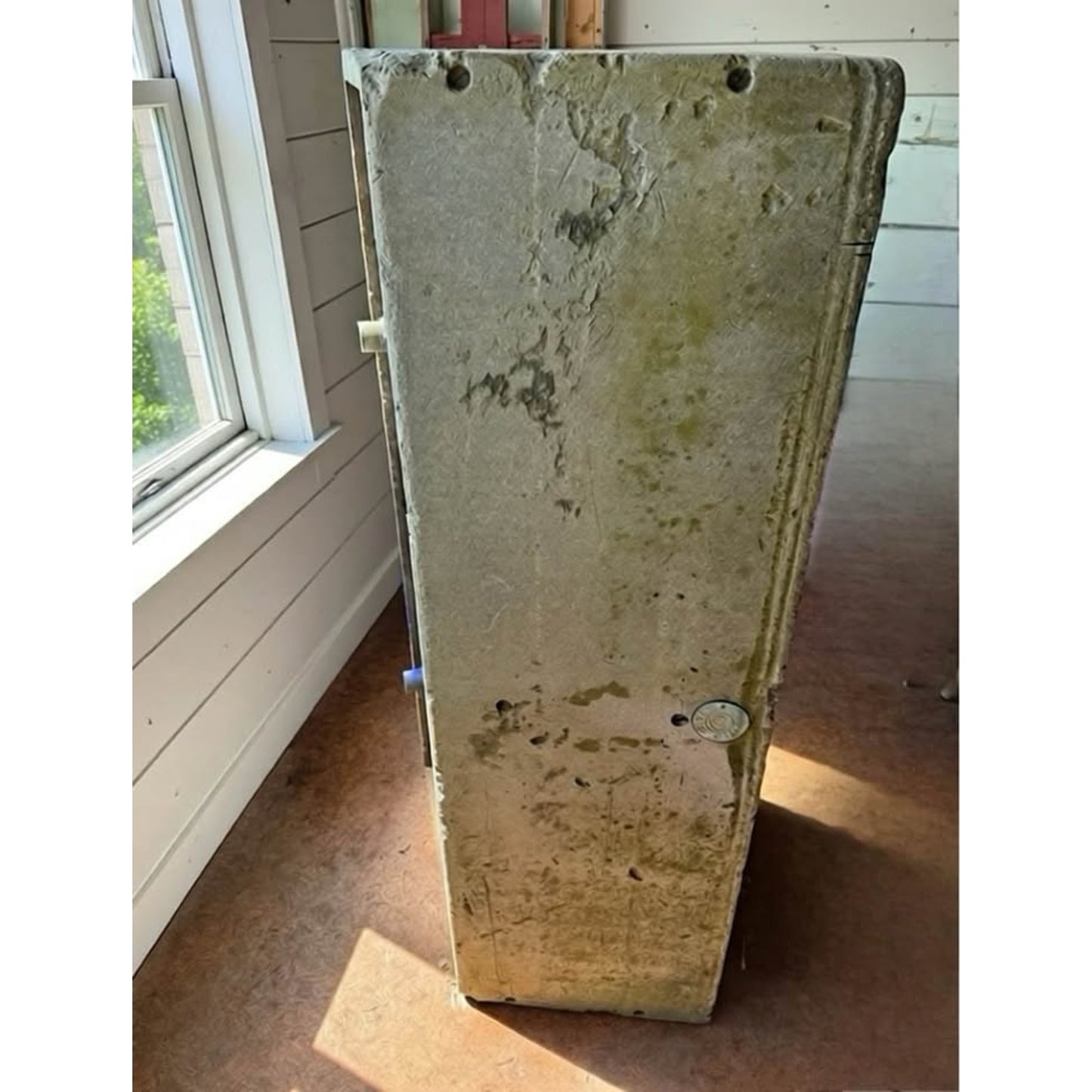 Antique alberene soapstone double bay sink rustic farmhouse architectural salvage