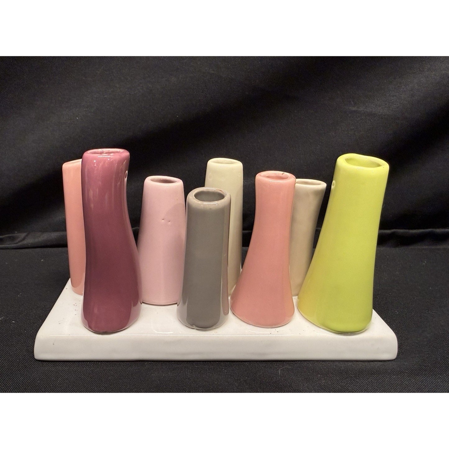Chive Pooley Ceramic Flower Bud Vase 8 Mini Vases Propagate Plants Spring Pink