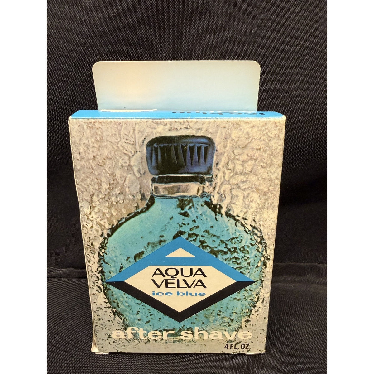 Vintage Aqua Velva Ice Blue Mens After Shave JB Williams 4 oz New Open Box
